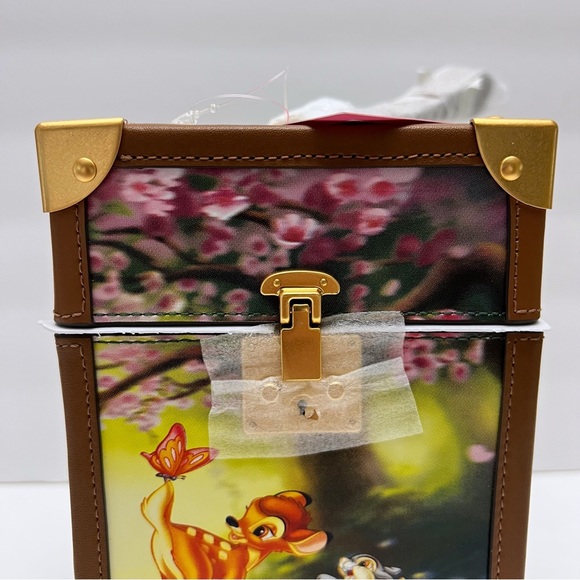 Kate Spade New York X Disney Bambi 3D Leather Trunk Clutch Purse K8807 - Picture 5 of 15